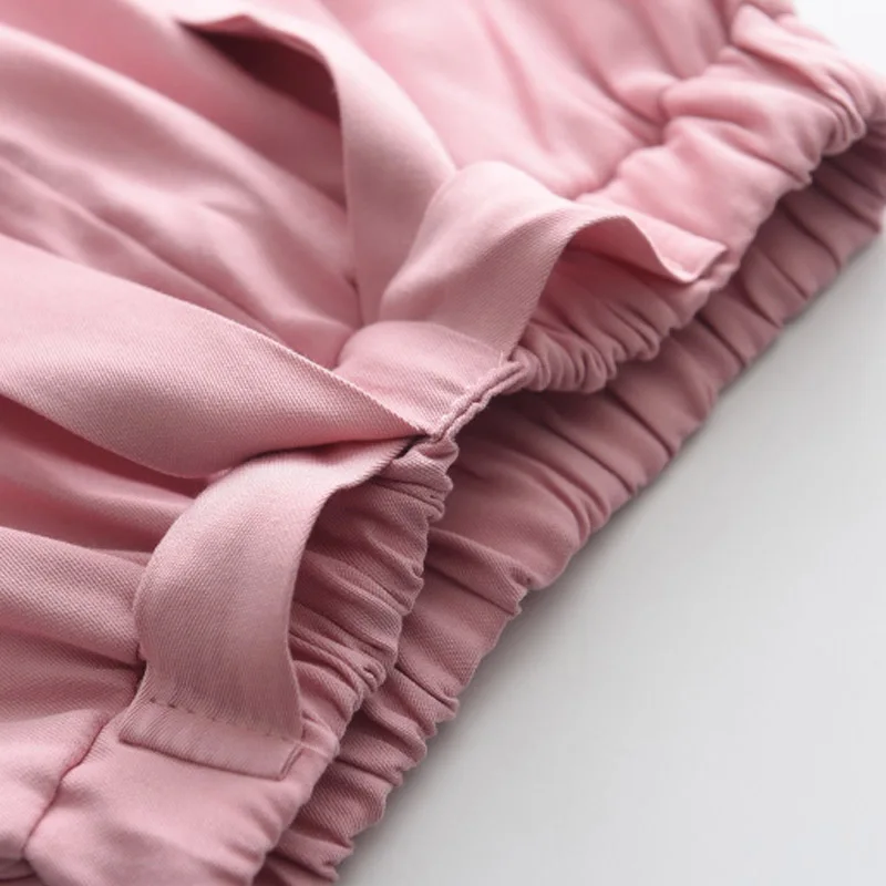 

Girls Clothing Sets 2021 Sweet Summer Baby Suit Sleeveless Top and Bow Shorts 2pcs Outfits Children Clothing 3-7Y