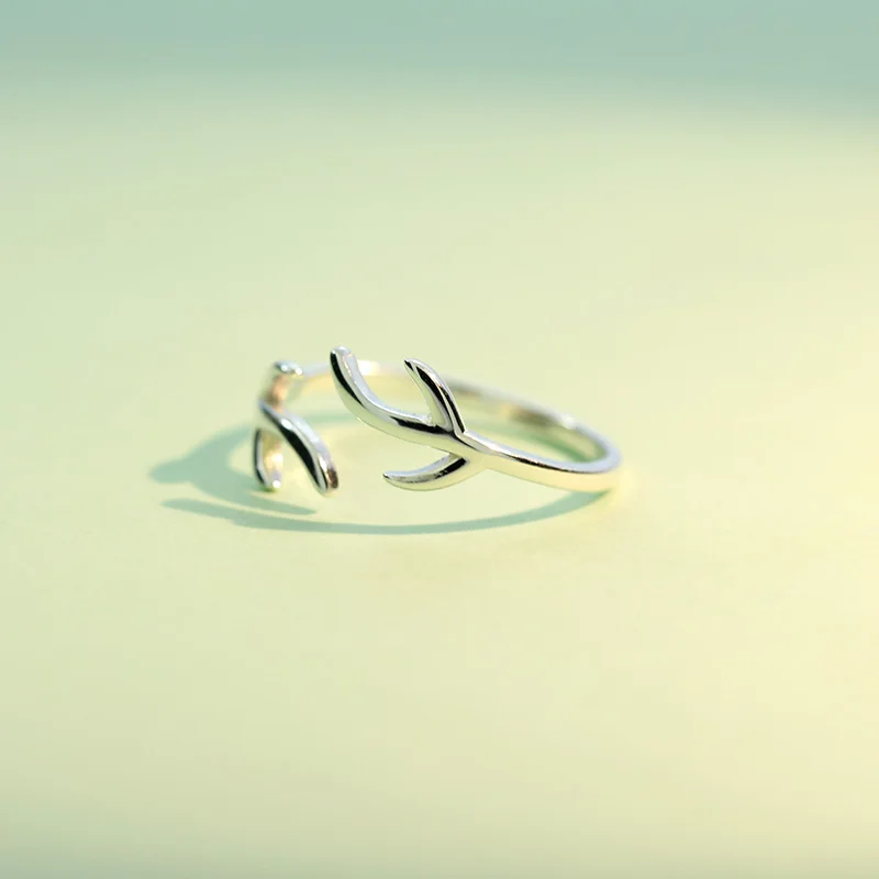 Женские кольца с рогами Trusta милые из 100% стерлингового серебра 925 пробы размер 5 6 7