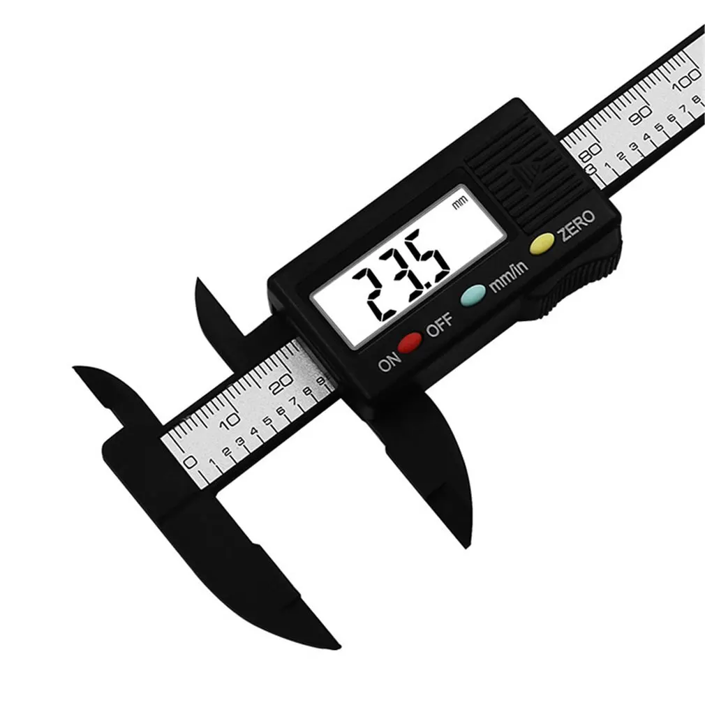 

Vernier caliper 150mm 6 inch LCD Digital Electronic Stainless Steel Carbon Fiber Gauge Micrometer Measuring Tools