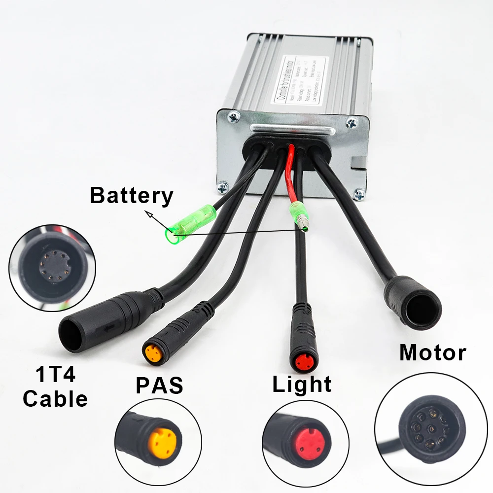 Водонепроницаемый разъем контроллер электровелосипеда 36 В 48 500 Вт для