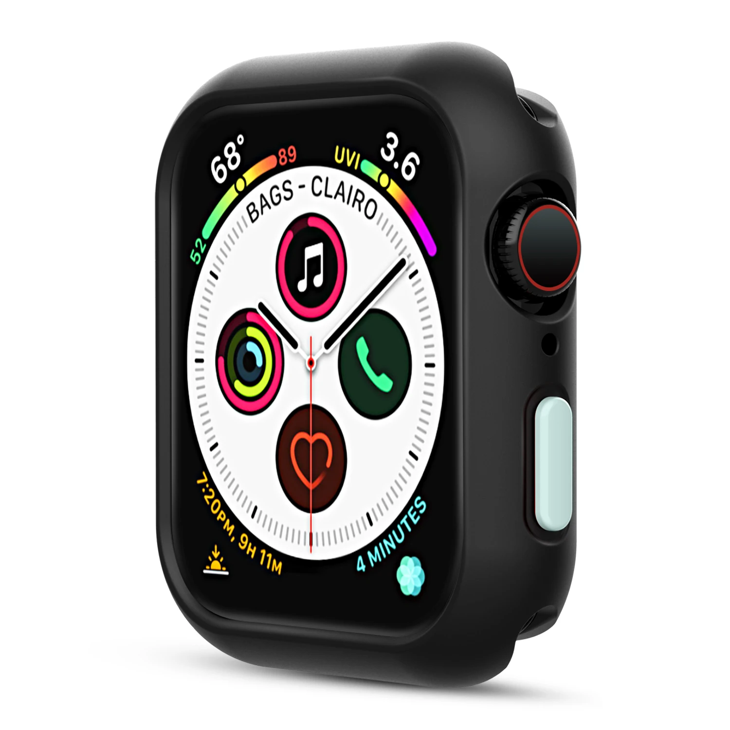 Чехол для часов Apple Watch 6 SE 5 4 40 мм 44 чехол бампер из поликарбоната с защитной