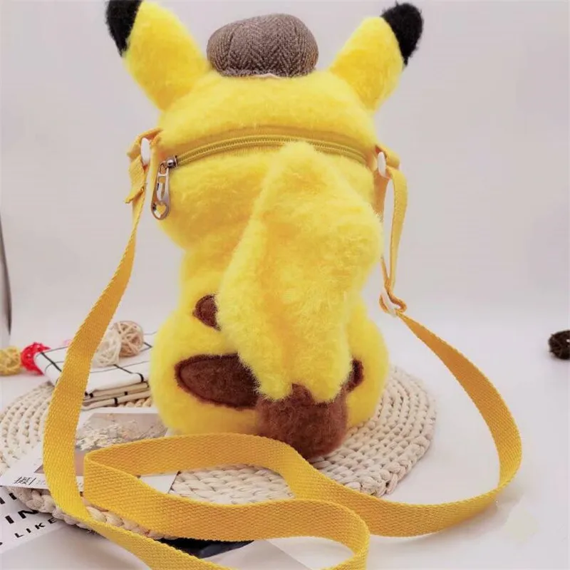 Горячая новинка Покемон из японского аниме сумка мессенджер детектива Пикачу на