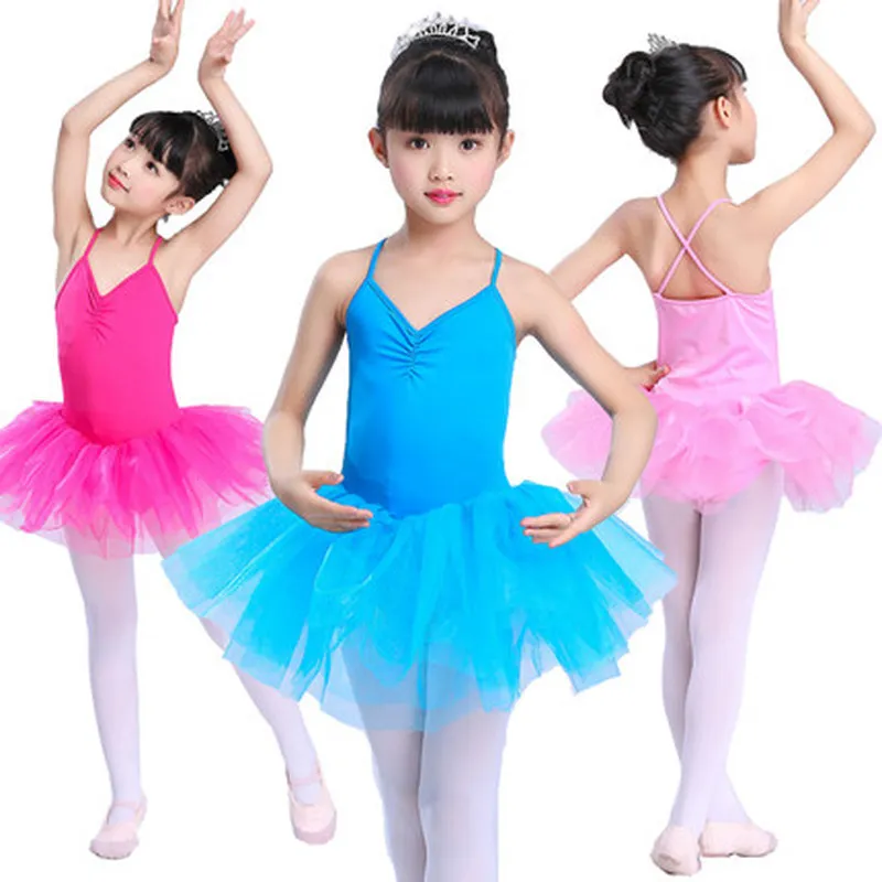 

2022 милое балетное платье для девочек, танцевальная одежда для девочек, детские балетные костюмы для девочек, танцевальная Пышная юбка, танц...