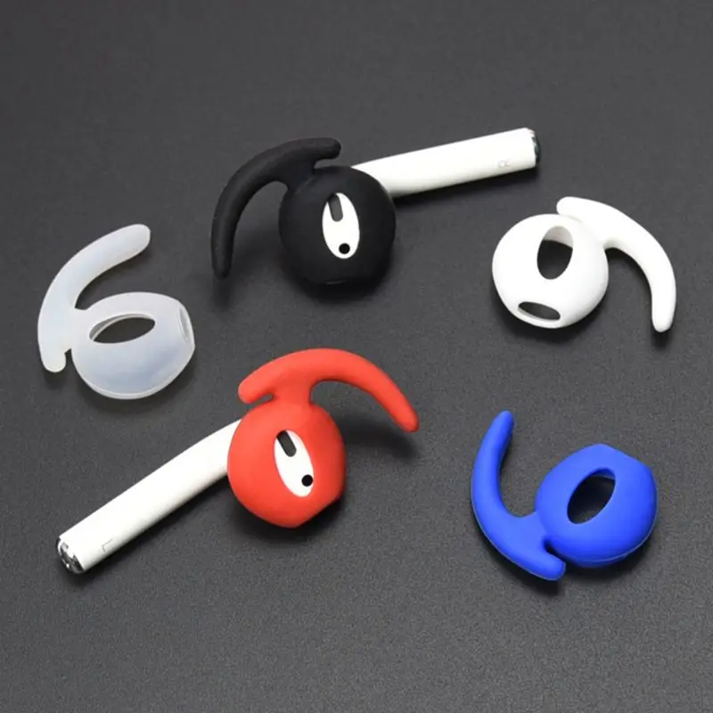 1 пара Мягкие силиконовые насадки для наушников Apple Airpods|Смарт-аксессуары| |