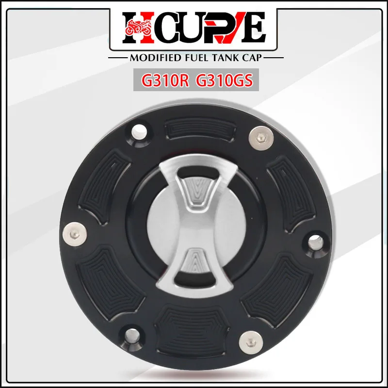 

For BMW G310R G310GS G310R GS G 310R 310GS 2017 2018 2019 2020 2021 Motorcycle CNC Fuel Tank Cap Gas Oil Tank Cover Petrol Cover