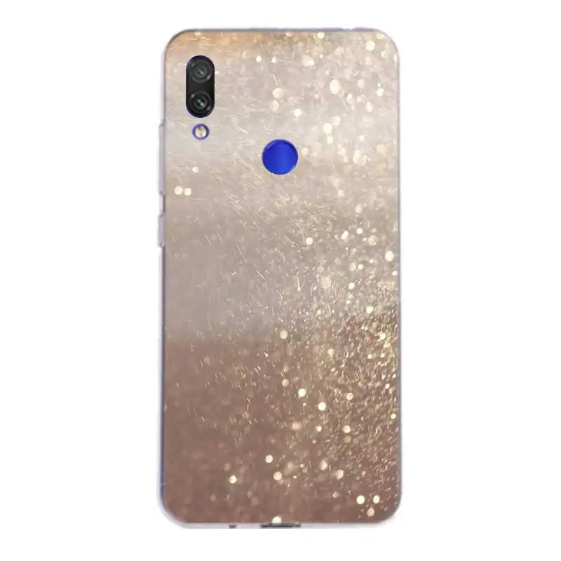 Блестящий силиконовый чехол для Xiaomi Redmi Note 8 7 6 Pro 5 4 4X 5A Plus Xiomi 9T 9SE Lite A1 A2 крышка |