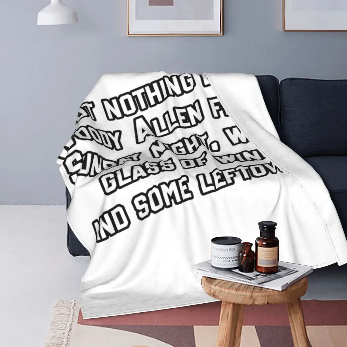 

Pero nada mejor que A Woody Allen, manta A cuadros para cama, manta de Anime, manta de verano para camas