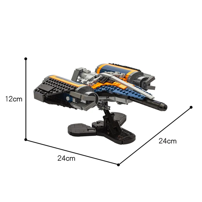 

Star Space Series Destiny Arcadia-class jumpship Collection Movies MOC Building Blocks Bricks Creator Star Space Toys For Kid