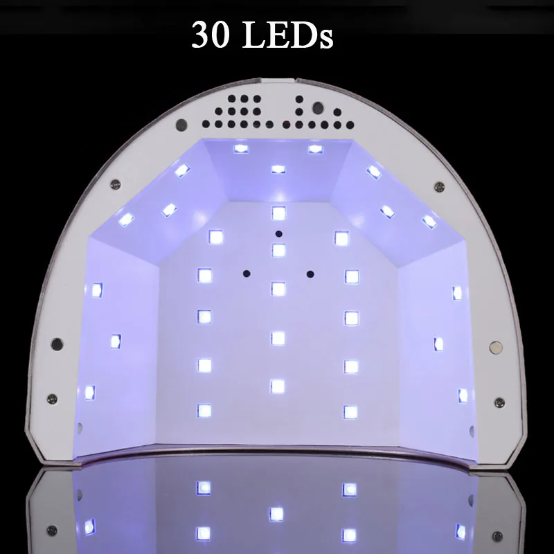 86W Профессиональный светодиодный УФ Гель лак для ногтей лампа лечения Ногтей