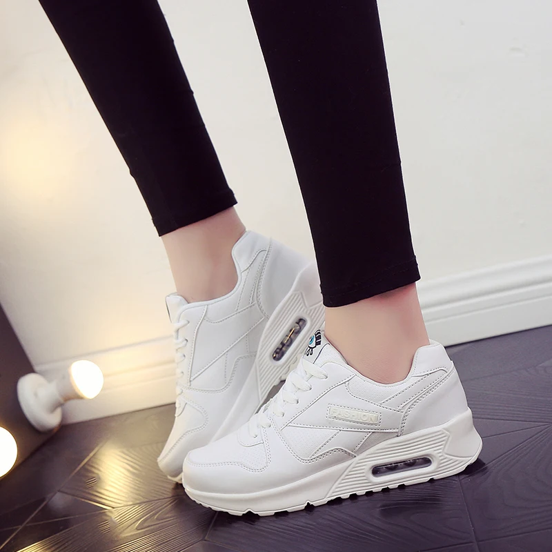 Черные белые женские кроссовки женская обувь для улицы легкие спортивные мягкие