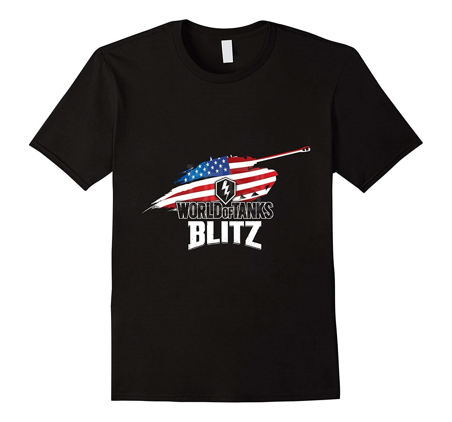 Футболка World of Tanks Blitz American Hero брендовая Хлопковая мужская одежда облегающая