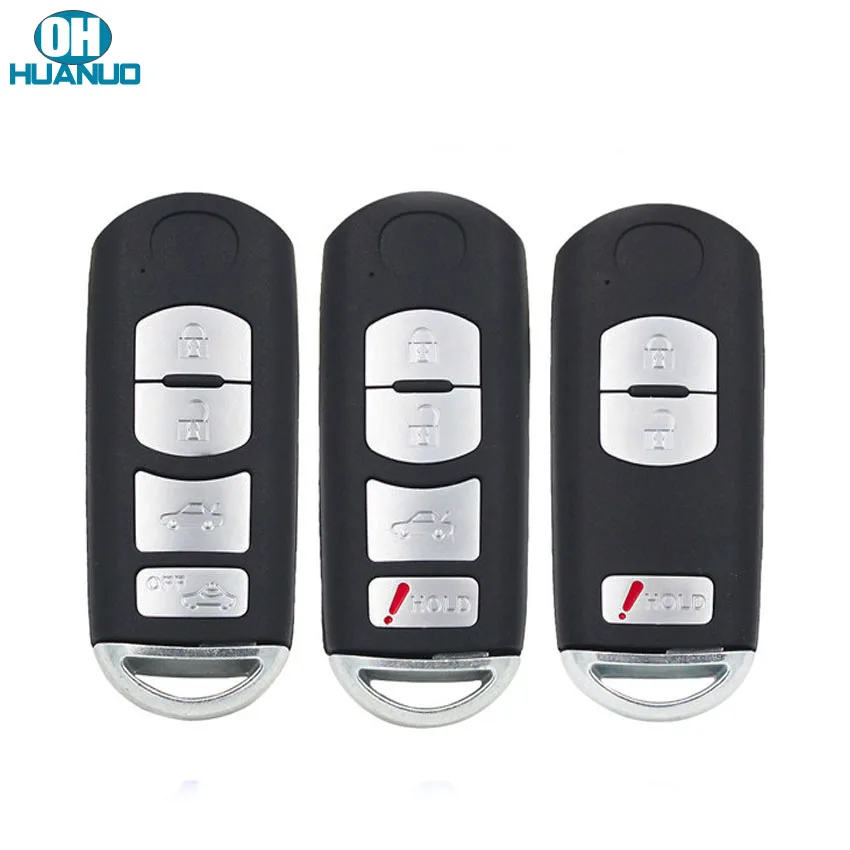 3 4 Buttons Replacement Shell Remote Key Case Fob 2+1 Button For Mazda 5 6 CX-7 CX-9 | Автомобили и мотоциклы