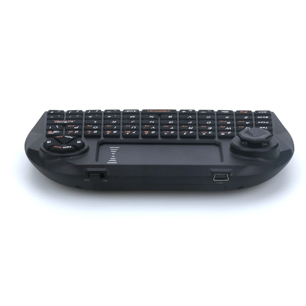 VIBOTON X3 многофункциональная Мини 2 4G Беспроводная клавиатура Air Mouse с тачпадом для