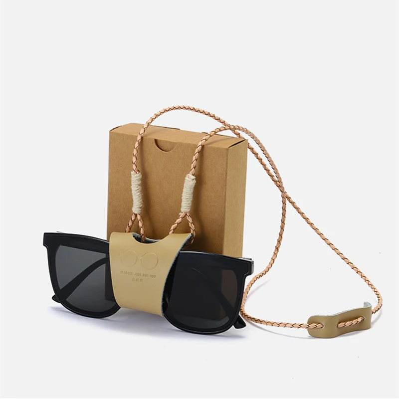 Новинка подвесные сумки для очков с зажимом шеи женщин и мужчин портативный