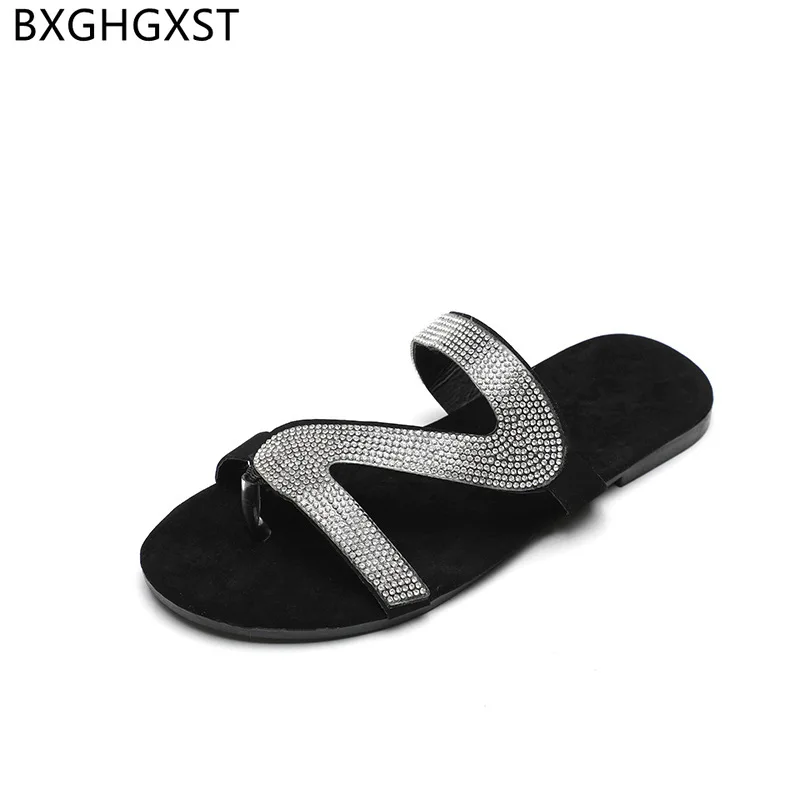 

Шлепанцы женские летние, слипоны, шлепанцы, дизайнерские шлепанцы для женщин, роскошная дизайнерская обувь, туфли со стразами, 2021