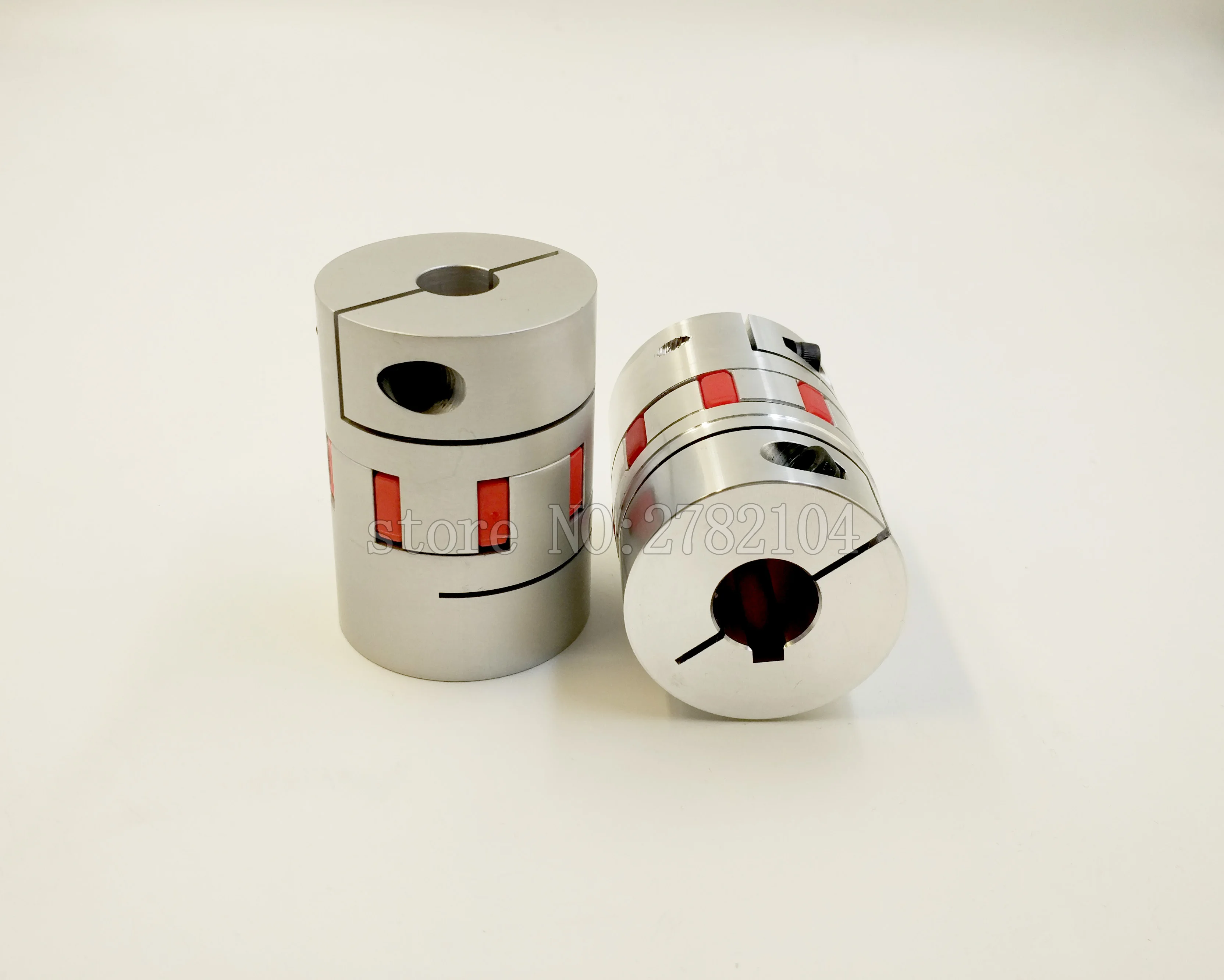 Трансляция на Соединитель трехзахватный D40L66, гибкий вал из алюминиевой сливовой связки BW, соединитель для двигателя, твердая резиновая подушка 8/10/12/12.7/14/22мм включена.