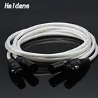 Балансировочный кабель halданные пара HIFI neutrik XLR, Hi-end Pure Silver 7 кабель NOCC 2 XLR штекер на 2 XLR гнездовой кабель, балансировочный шнур