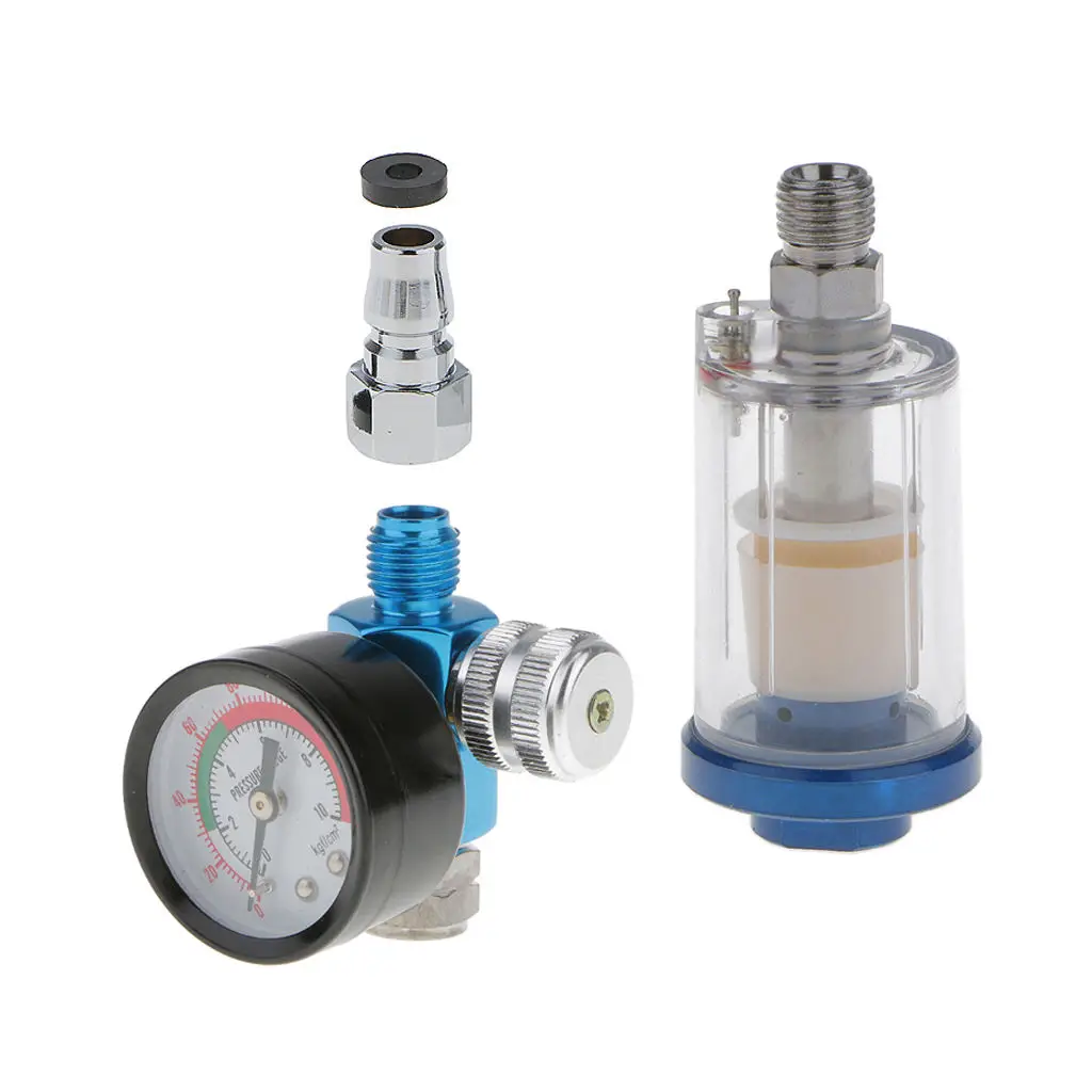 Регулятор давления воздуха 0-140 PSI датчик Гравитационный фильтр для воды |