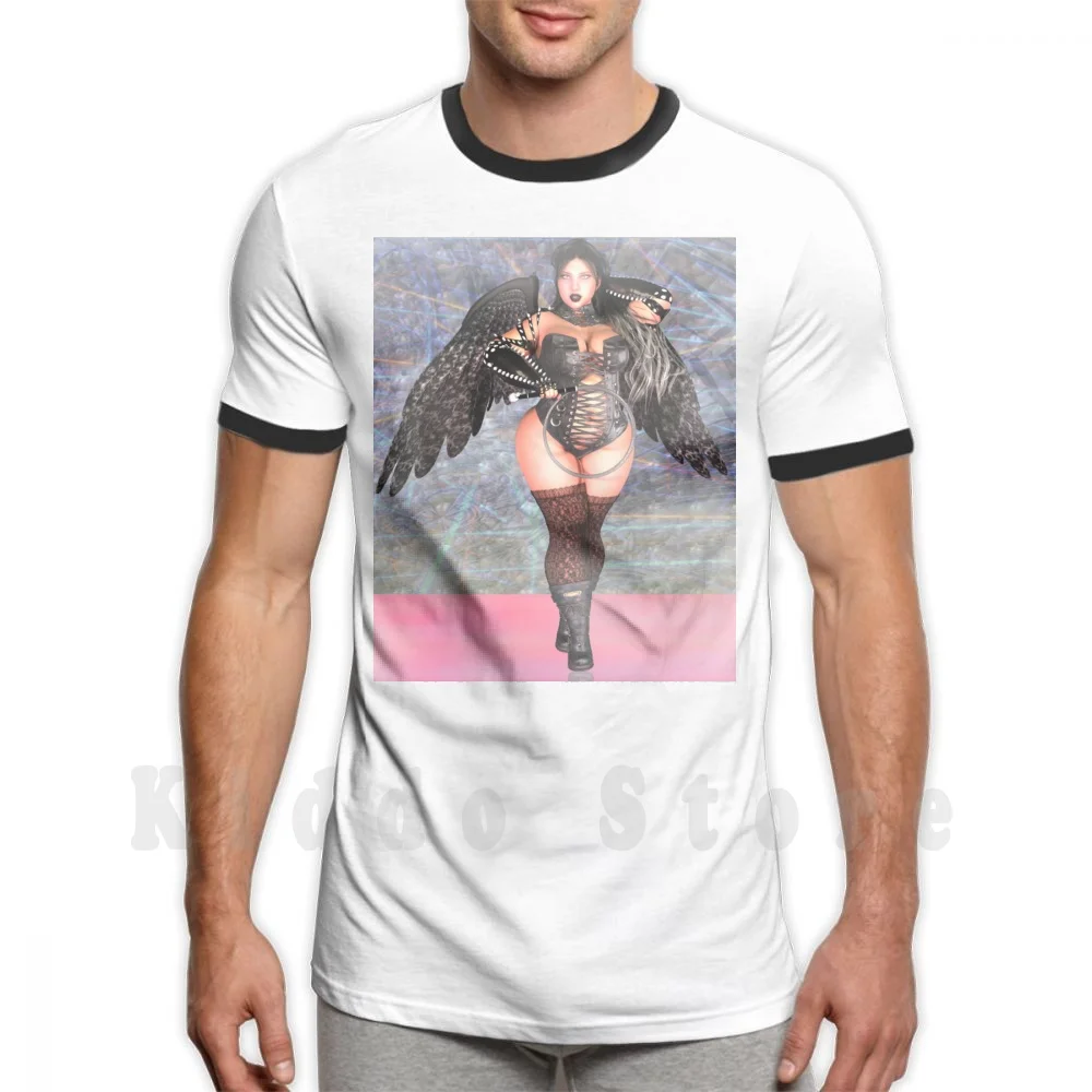 Футболка мужская с изображением древесного угля Cherub хлопковая объемная футболка