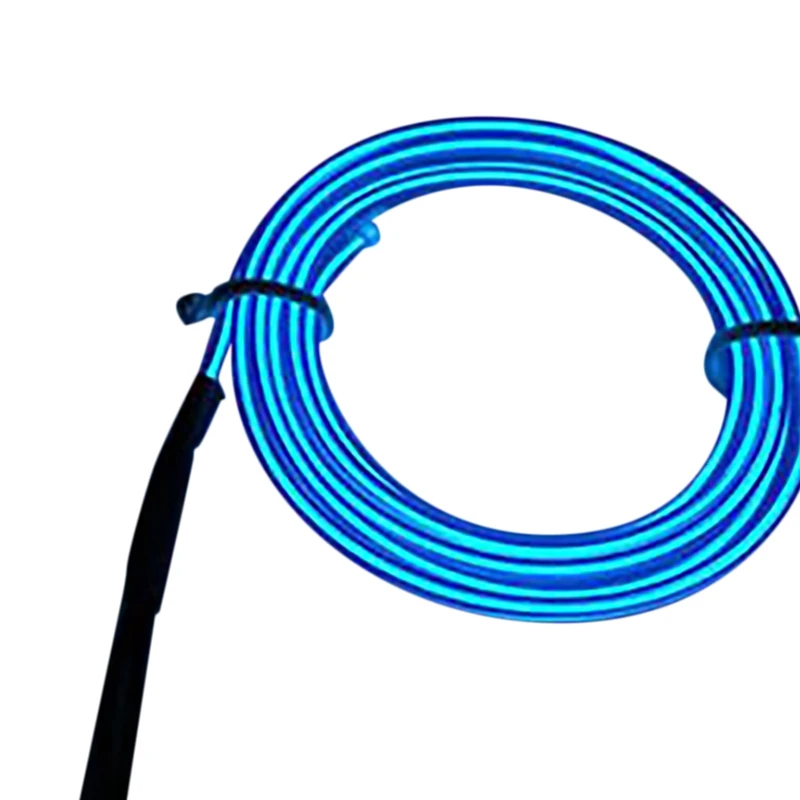 

Car EL Wire Led Strip Atmosphere Light for DIY Flexible Auto Interior Lamp Party Decoration Lights