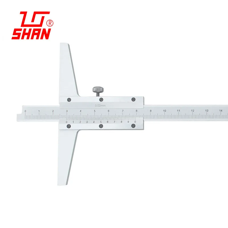 Штангенциркуль высокоточный глубиномер из нержавеющей стали с нониусом 0-150 мм