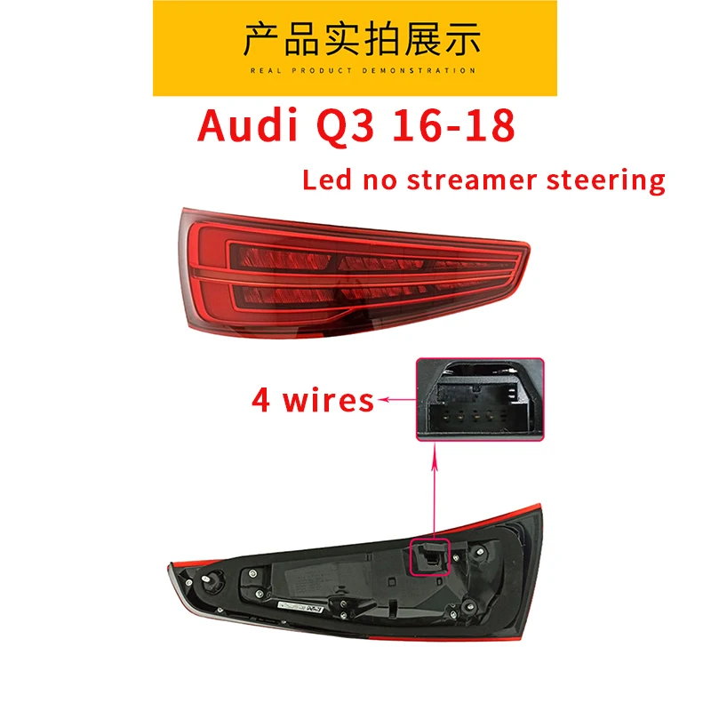 

Car Styling for Audi Q3 LED taillight 2016-2018 Q3 LED rear lamp OEM version led rear lamp Car accessories