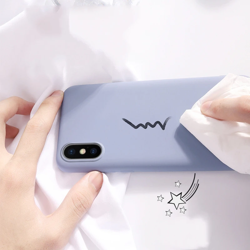 100 шт. Оригинальный жидкий силиконовый мягкий чехол для iPhone 11 Pro Max XS XR X 8 7 6 6S Plus