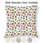 Наволочка с рисунком обезьяны Bloons Td 6, наволочка из хлопка и льна, наволочка с рисунком Обезьяны из видеоигры Td 6