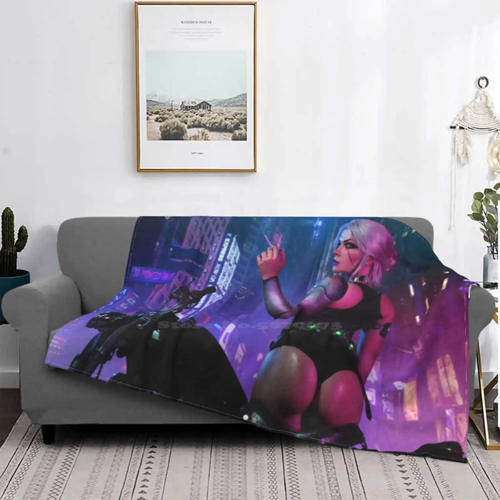 Новинка 2077 года светлое пикантное Фланелевое мягкое одеяло с принтом на заказ