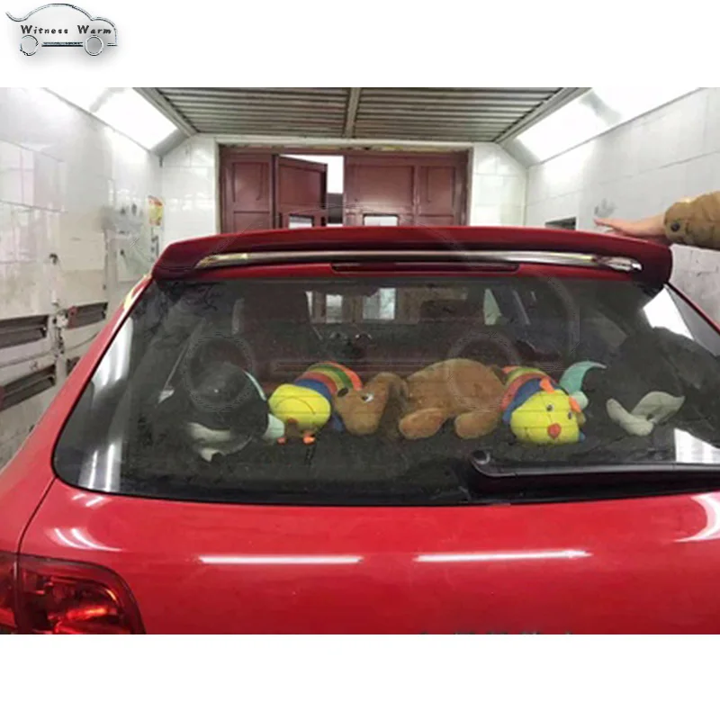 Для Audi A3 карбоновые задние крылья спойлер крыша крыло A3 Sportback Автомобильный кузов комплект 09-12