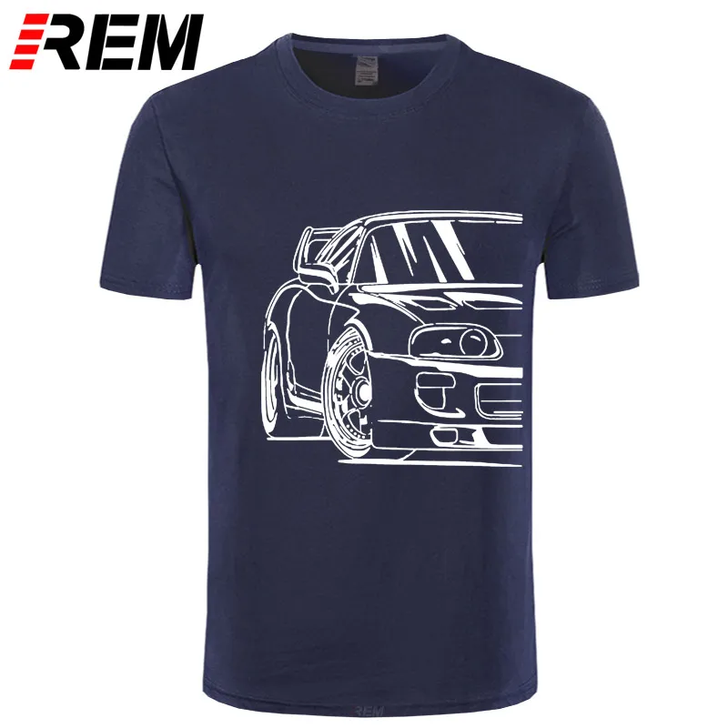 

REM Best Supra 2JZ JDM T Shirt Colors Fashion Harajuku Tee Shirt 100% Cotton Plus Size Sports Car T-shirt Streetwear Camiseta