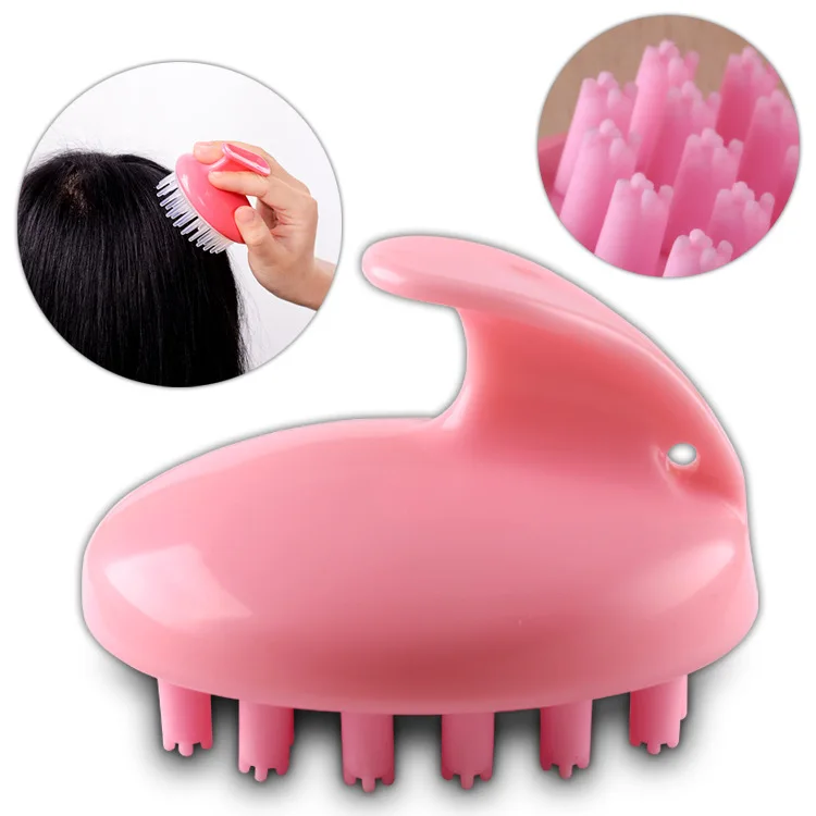 Силиконовая расческа для мытья и ухода за кожей головы корней|Расчески| |