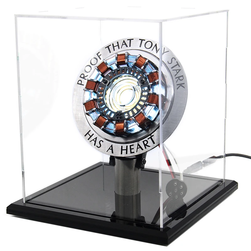 

Avenger 1:1 Scale Reactor Core Tony Stark Heart Model With Led Light Figure Gift DIY Need To Assemble MK1 Reactor