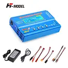 Балансирующее зарядное устройство HTRC Imax B6 80 Вт, с блоком питания 15 в 6 А переменного тока, для литий-полимерных, никель-металлогидридных, никель-кадмиевых, цифровых аккумуляторов