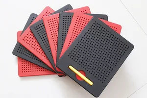 Творческий магнитный планшет для рисования игрушки для детей магнитная сталь бусины Обучающие Развивающие игрушки доска для письма для детей