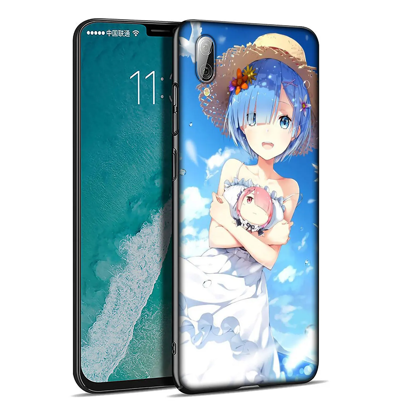 IYICAO аниме Rem Re Zero emilia Мягкий силиконовый чехол для телефона Xiaomi Redmi Note 8 8T 8A 7 7A 6 6A 5 5A