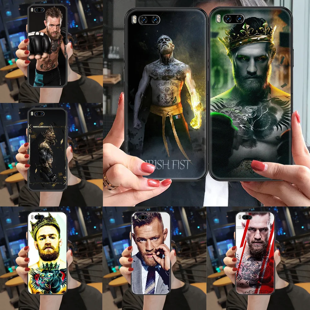 Чехол для телефона Irish Fighter Conor McGregor Xiaomi Mi Max Note 3 A2 A3 8 9 9T 10 Lite Pro Ultra black art cover painting