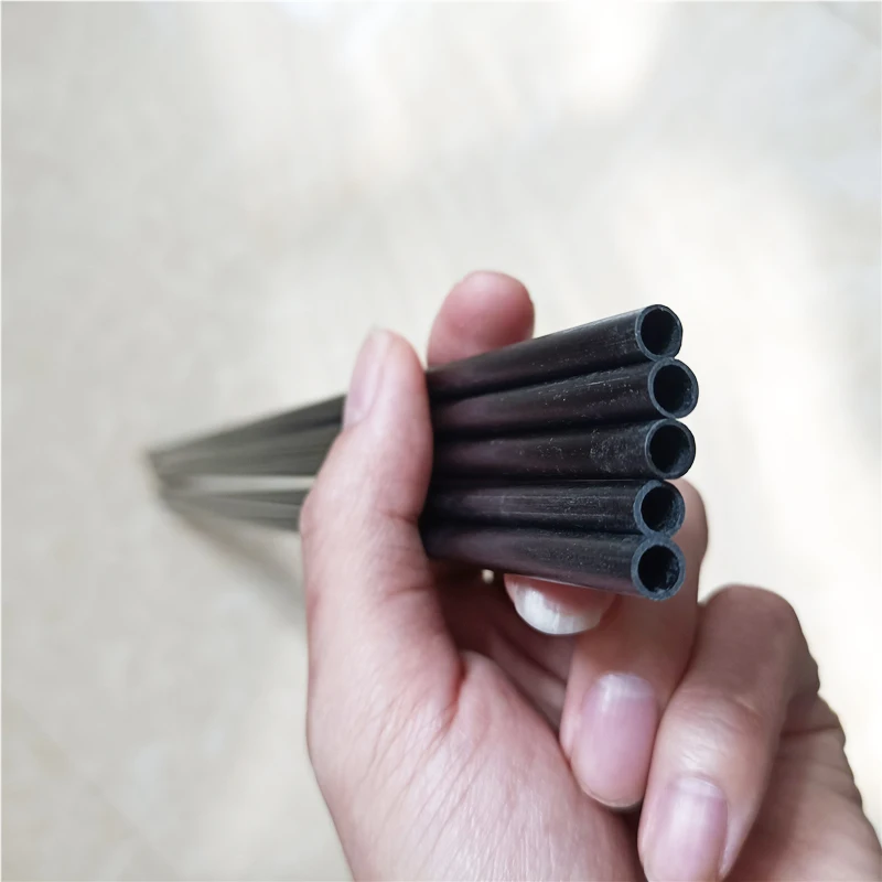 5PC High Strength Carbon Fiber Tube 6x5x700mm Hollow Rod for RC Plane DIY Quadcopter Arm Model Accessories | Игрушки и хобби