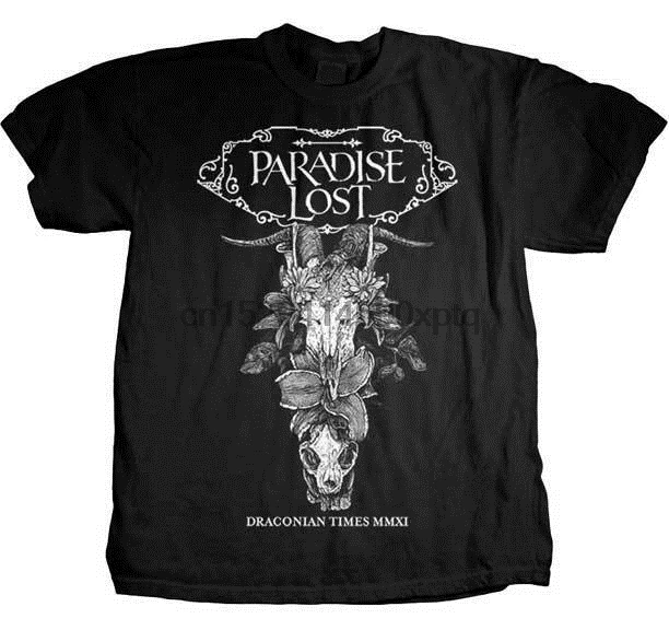 

PARADISE LOST-драконианское время-Футболка женская-2XL Совершенно новая-официальная