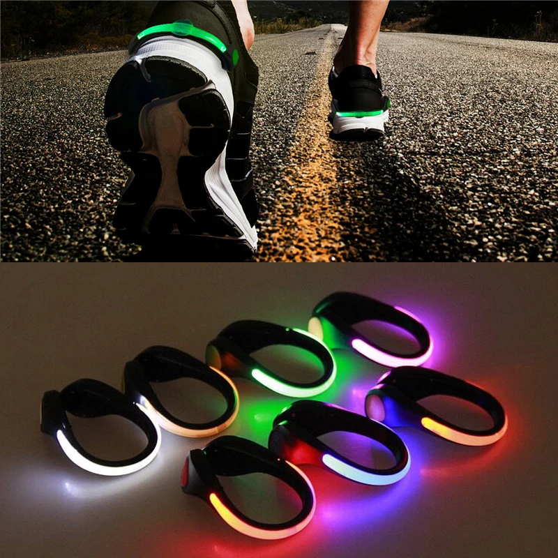 Светодиодная люминесцентная лампа с зажимом для обуви RGB Освещение бега