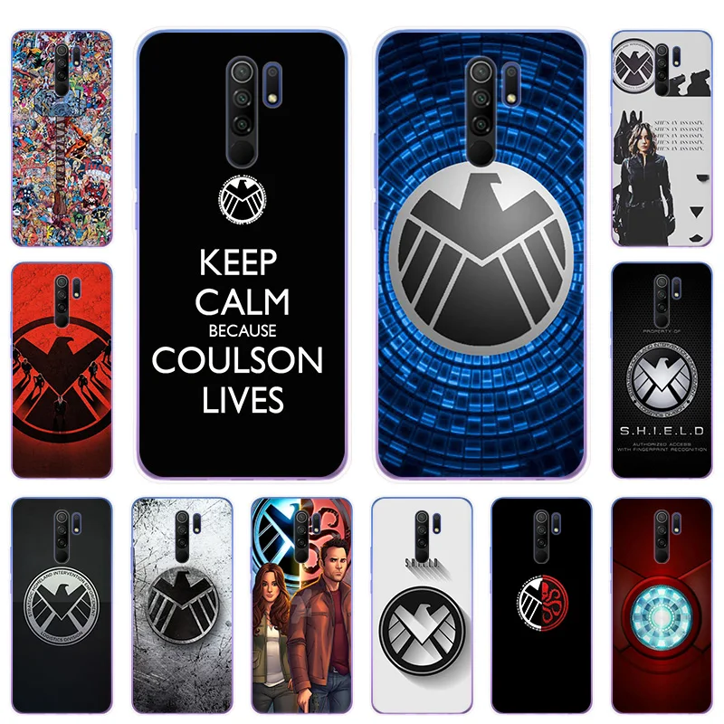 

Agents Of SHIELD TV Show Clear Soft TPU Phone Case For Xiaomi Redmi 10 8 9 7 9A 9C 7a K20 9T Note 10 9 8T 7 9T Pro 9s Cover