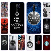 agents of shield tv show clear soft tpu phone case for xiaomi redmi 10 8 9 7 9a 9c 7a k20 9t note 10 9 8t 7 9t pro 9s cover