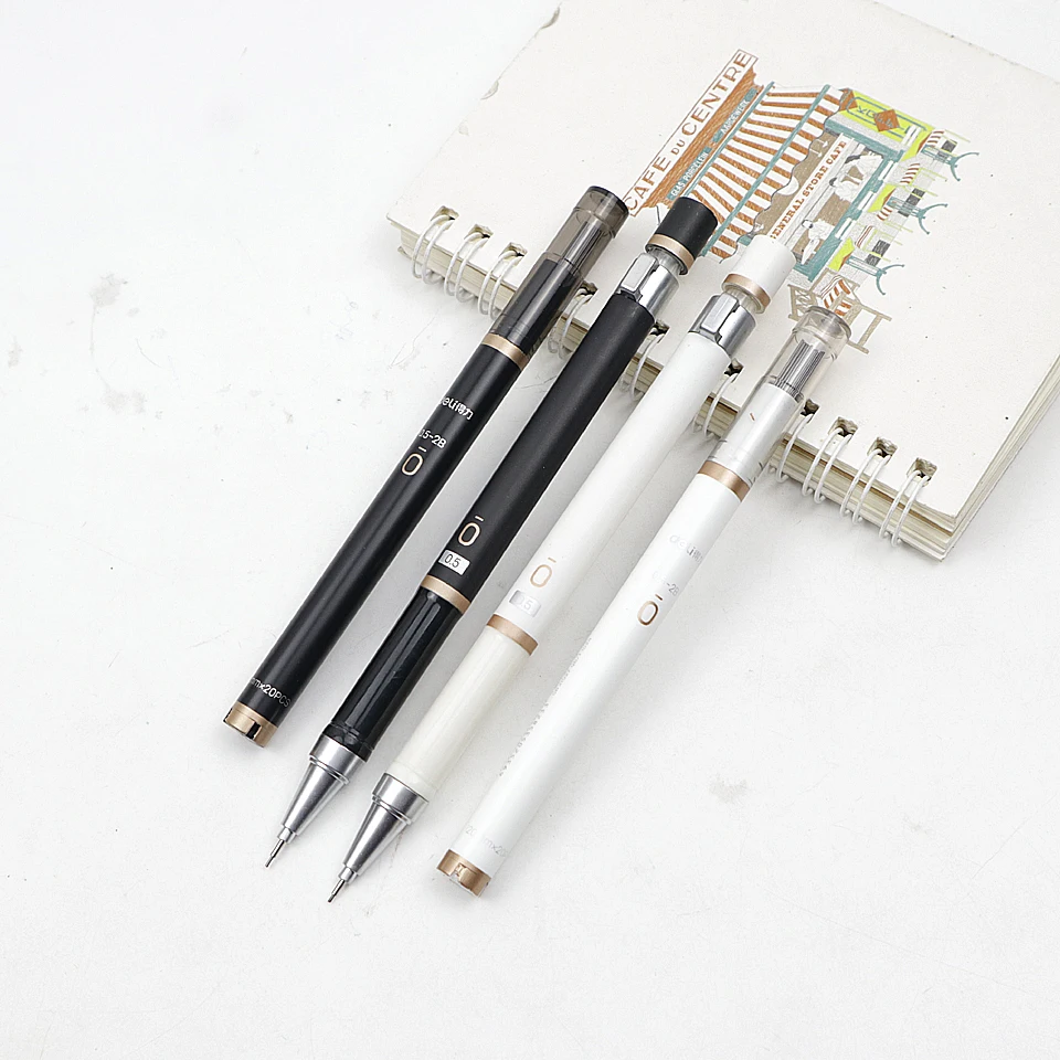 

2 шт. механический карандаш 0,5/0,7 мм-2B высокое качество автоматические карандаши для покраски письменные принадлежности отправить 2 карандаш...