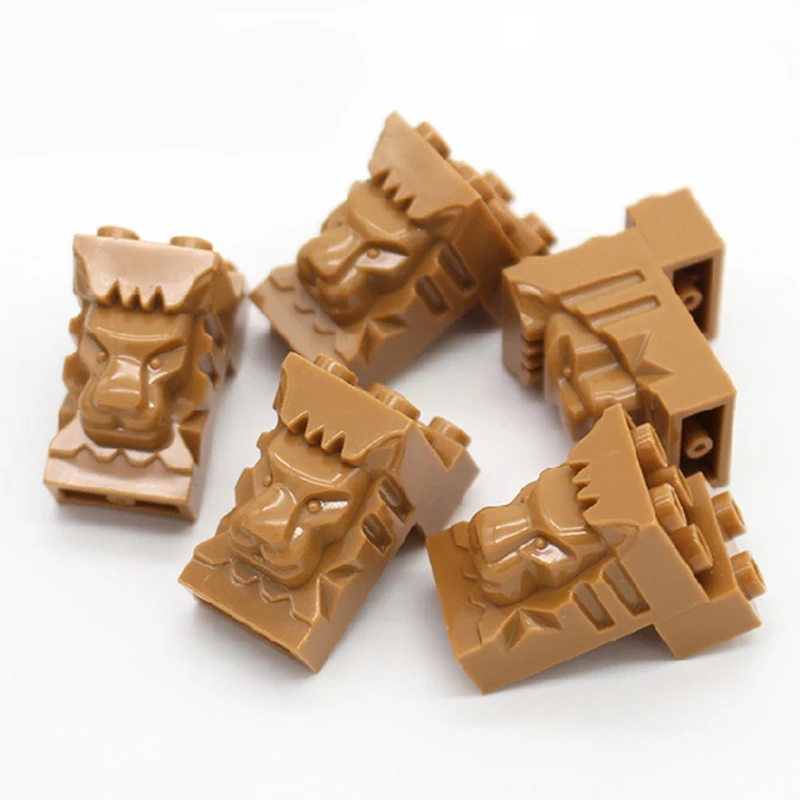 

25pcs/lot MOC Building Block Assembles Particles Bricks Toy Modified 2x3x3 with Cutout and Lion Head Children Gifts 30274