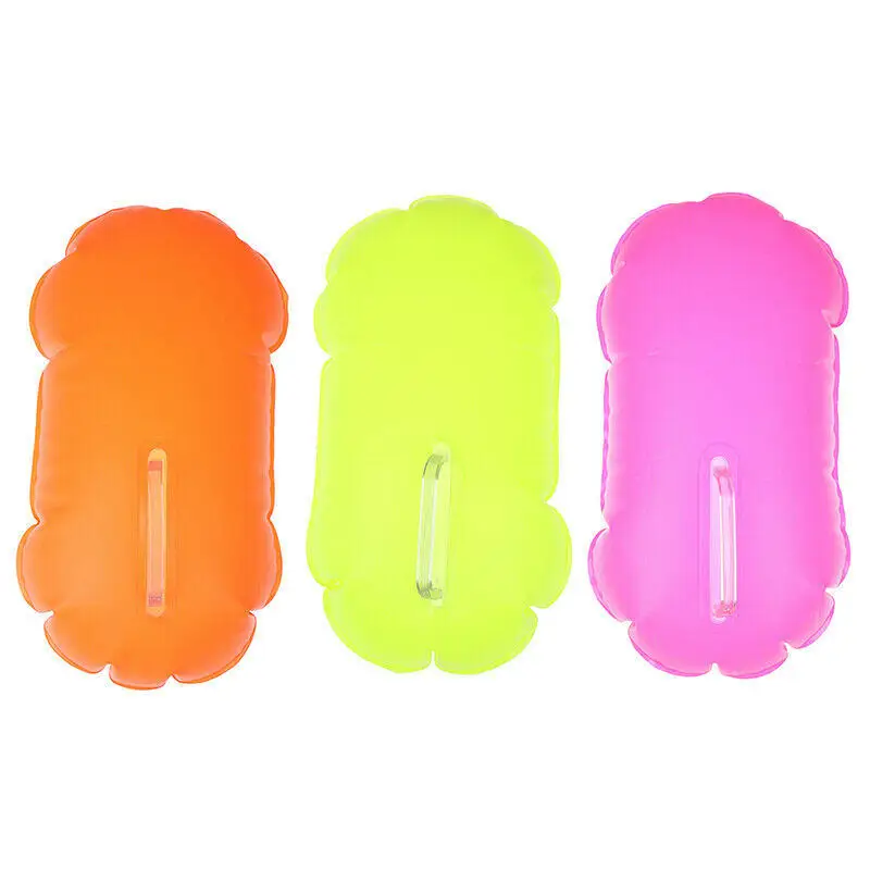 1X Pvc Conspicuous Color Swimming Life Buoy Safety Waterproof Float Inflatable Signal Drift Bag Dry Water Sports Device | Спорт и