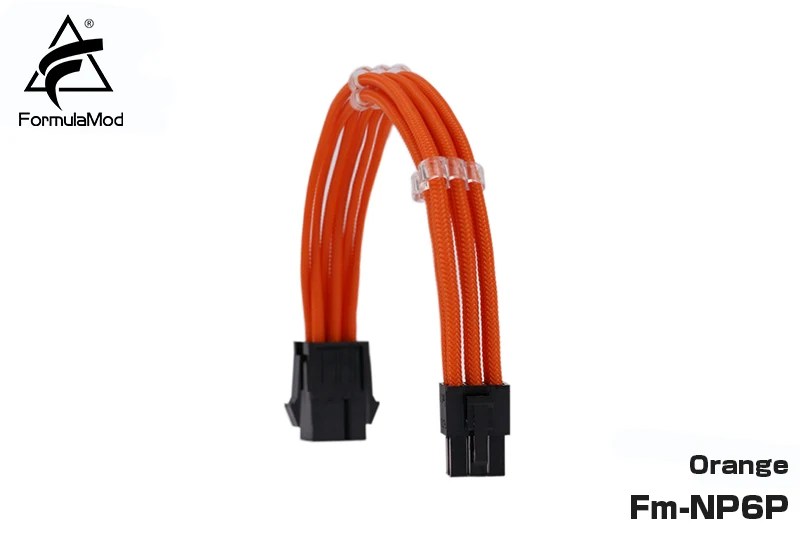 FormulaMod Fm-NP6P PCI-E 6Pin Мощность мм удлиняющий кабель для материнская плата/GPU