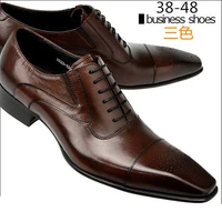 88 man business male shoes fashion men wedding dress formal shoes leather luxury men office social masculino party shoes
