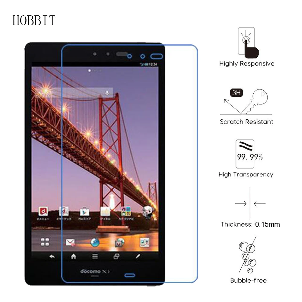 

Комплект из 3 предметов, планшеты, где не видно отпечатков пальцев Панель защита для Sharp AQUOS PAD SH-08E 7 ''взрывозащищенный ЖК-дисплей HD Экран защи...