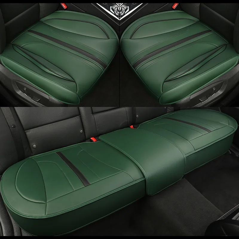 3D черный красный чехол для автомобиля VOLKSWAGEN Amarok Canyon Aventura Atlas Beetle A4 A5 Bora Polo Golf Maggiolino модель 1995 - Название цвета: dark green full