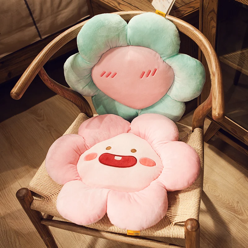 Плюшевая подушка Райан для стула мультяшная Подушка Muzi Нескользящая ягодиц